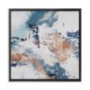 arabic calligraphy abstract art canvas with textured strokes and earthy tones